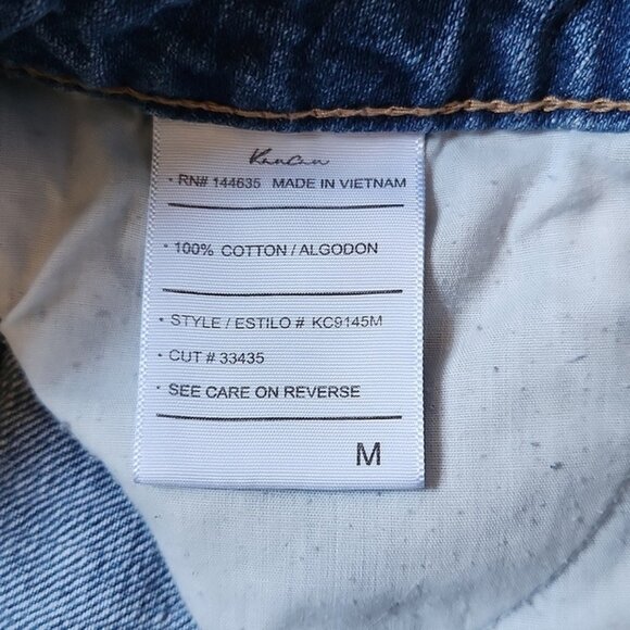 KanCan Women's Size Medium Isabelle High Rise Mom Shorts - Picture 3 of 4